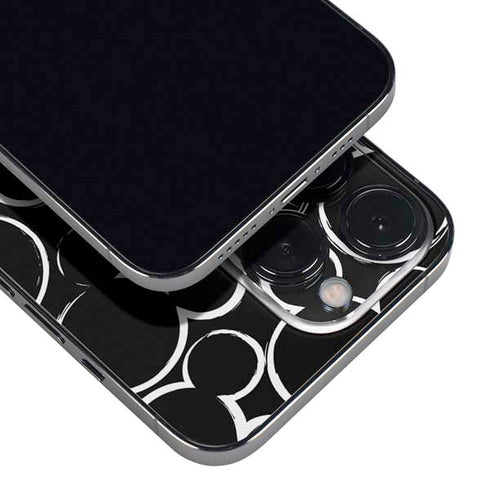 Disney Mickey Mouse Logo Pattern iPhone 14 Pro Skin